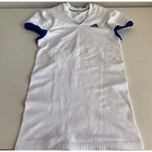 Adidas Techfit Primeknit Football Jersey Men’s XL White Compression‎ Fit NO TAG